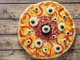 Recipe Title Halloween Pizza Scary Food Monster Pizza