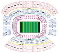 Cleveland Browns Stadium Seating Browns Seating Chart For