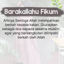 Doa Barakallahu Fiikum Quotes Doa Islam