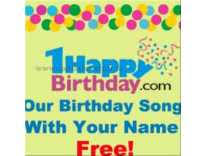 See more ideas about happy anniversary, happy anniversary wishes, happy anniversary quotes. Happy Birthday Song With Your Name Free 1happybirthday Com