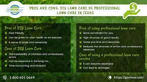 June 1, 2021june 1, 2021 do it yourself. Pros And Cons Diy Lawn Care Vs Professional Lawn Care In Texas Gomow