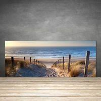 Kuchenruckwand Aus Glas Esg Spritzschutz 125x50cm Strand Fusspfad Landschaft Kuchenspiegel Fliesenspiegel Kuchenspiegel Glas