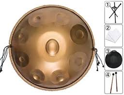 Amazon Com Asteman Handpan Drum Instrument D Minor 9 Notes 22 Inches Steel Hand Drum With Soft Hand Pan Bag 2 Handpan M Steel Drum Drum Instrument Hand Drum