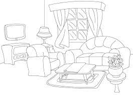 Living room in african style. Malvorlagen Wohnzimmer Coloring And Malvorlagan
