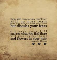 Mumford & sons are clearly calling out the people who have fallen among the thistle and weeds and are being choked by it, especially with this line Mumford And Sons Lyric Quotes Quotesgram