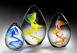 Crystal Remembrance Artful Ashes Memorial Glass Cremation Glass Art