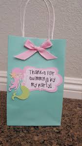 Mermaid Birthday Party Goodie Bags Mermaid Theme Party Favor Bags Sea Gift Bags Ocean Gift Etsy Mermaid Theme Party Mermaid Party Favors Girls Party Favors