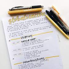 Me Esta Gustando Mucho El Color Amarillo Ultimamente Study Notes Aesthetic Notes Lettering