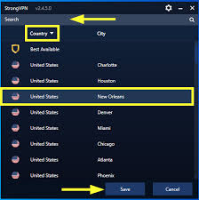 How to change vpn location. Changing Servers Strongvpn