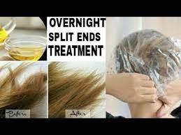 Maybe you would like to learn more about one of these? Overnight Split Ends Treatment Homemade Hair Mask For Split Ends Remove Split Ends Overnight Youtube