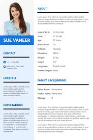 No name and address of the institution. Online Biodata Maker Biodata Format Photoadking