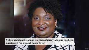 Stacey Abrams Has Been Nominated for a Nobel Peace Prize