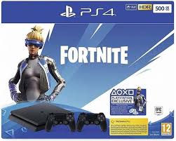 Bol Com Sony Ps4 Slim 500gb Jet Black 2 Controller Fortnite Neo Versa Bundle