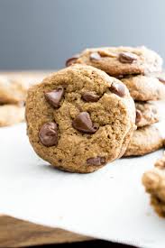 Satisfy your cookie craving as a diabetic with these delicious applesauce oatmeal cookies. Vegan Chocolate Chip Cookies Recipe Gluten Free Dairy Free Refined Sugar Free Beaming Baker