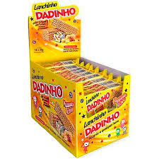 Biscoito Wafer Lanchinho Dadinho Dizioli 26g - 18 Un - Embalagens da 25 - A  maior variedade em embalagens