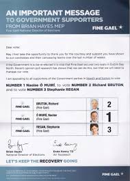 Download 209 ballot paper free vectors. Fine Gael Dublin Bay North Sample Ballot Paper For Howth Sutton Ge16 Irish Election Literature