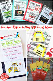 Is there anyone who doesn't love getting a gift card as a gift? Teacher Appreciation Gift Card Holders You Can Print