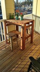 Wood Pallet High Top Table High Top Tables High Table Pub Table Sets