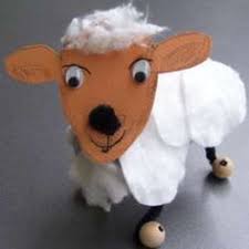 Schaf Aus Einer Klorolle Basteln Klorollen Basteln Schafe Basteln