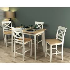 Signature design by ashley bennox dining room table and chairs with bench (set of 6). Xavier High Table And Chairs