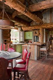 Headwaters camping & cabins in waters has 5 cabins to rent out for the winter season (2 miles from 75). Headwaters Camp Cabin Big Sky Montana Rustikal Kuche Sonstige Von Dan Joseph Architects Llc