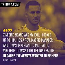 Welcome to eden hazard's official facebook page. Hazard I Had Unforgettable Years At Chelsea But At Madrid I M In Seventh Heaven Tribuna Com
