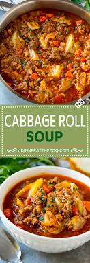 Vegetarian cabbage soup may use mushroom stock. Cabbage Roll Soup Dinner At The Zoo
