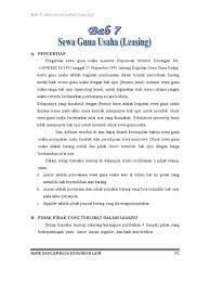 Hak guna usaha adalah hak untuk mengusahakan tanah yang dikuasai langsung oleh negara, dalam jangka waktu tertentu, guna perusahaan pertanian ditelantarkan; Sewa Guna Usaha
