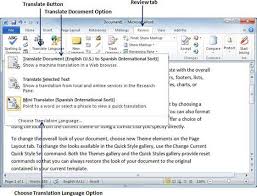 Translate Word 2010 Document Tutorialspoint
