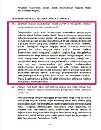 Makalah ini akan cuba membincangkan takrif gangguan seksual dan penggunaan seksyen 20(1) akta perhubungan perusahaan 1967 sebagai remedy untuk penerima atau mangsa dan juga pelaku. Lim Wei Jiet Ø¯Ø± ØªÙˆÛŒÛŒØªØ± Perintah Kawalan Pergerakan Bakal Memberi Impak Negatif Kepada Perniagaan2 Di Malaysia Majikan Mungkin Terpaksa Memberhentikan Sebilangan Pekerja Mereka Walaupun Ini Dibenarkan Namun Majikan Perlu Mematuhi Beberapa