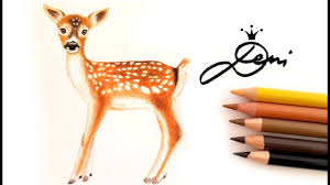 In diesem alter beginnt sich die kreative ader des kindes zu entfalten. Wie Zeichnet Man Ein Reh How To Draw A Fawn Kak Se Risuva Srna Youtube
