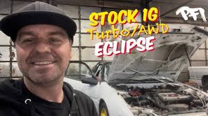 1g dsm straight pipe/stock exhaust comparison