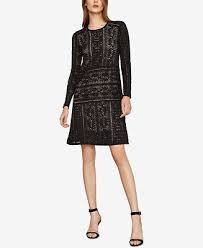 Shop Bcbgmaxazria Lace Shift Dress Online At Macys Com Effortless Design And Bcbgmaxazria S Dresses With Leggings Long Sleeve Cocktail Dress Lace Shift Dress