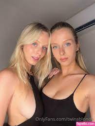 Blonde twins onlyfans