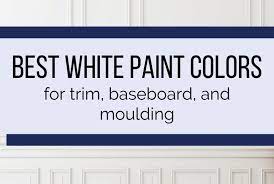 Best White Trim Paint Colors 12