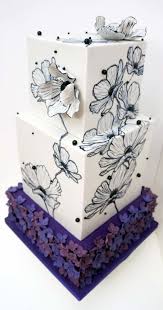 Anemone Beautiful Cake Designs Painted Cakes Wedding Cakes With Cupcakes