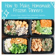 Ana i̇yi fikirler tv dinners sağlıklıdır? How To Make Homemade Frozen Meals