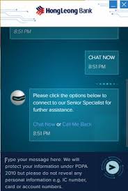 Based on the comments below, it's the similar scam. Hong Leong Bank On Twitter Yoonbyungho Hi Kindly Contact Our Call Centre At 03 76268899 To Check Your Account Details Alternatively You May Check With Our Artificial Intelligence A I At Https T Co E5baoqlnvr Our