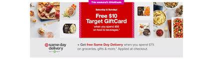 Buy a $300 gift card for $270! Target 10 Gift Card With 50 Grocery Purchase Through Sunday Wral Com