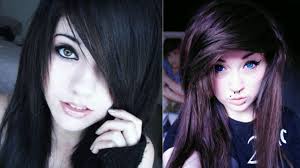 Emo hairstyles are about consistently amoral and aerial with accessories. Emo Haircuts For Girls New Emo Haircut For Long Hair Youtube