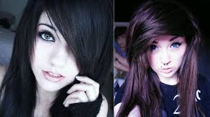 Natural color emo hairstyle for girls. Emo Haircuts For Girls New Emo Haircut For Long Hair Youtube