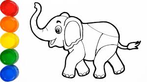 Páginas para imprimir y colorear gratis de una gran variedad de temas, que puedes imprimir y colorear. Dibujar Y Colorear Elefante De Arco Iris Pintando Paginas Para Ninos Learn Colors Funkeep Art Youtube