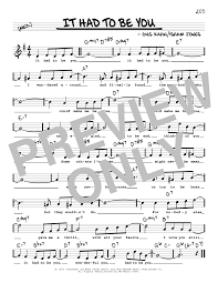 Gus Kahn It Had To Be You High Voice Sheet Music Notes Chords Sheet Music Notes Sheet Music Lyrics And Chords