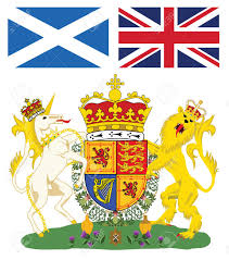 Verwandte tags zu schottland wappen. Scottish Konigliche Wappen Mit Flags Von Schottland Und Grossbritannien Lizenzfrei Nutzbare Vektorgrafiken Clip Arts Illustrationen Image 6387910