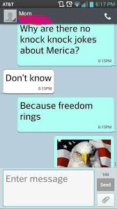The 29 Most American Things That Have Ever Happened Knock Knock Jokes Funny Laugh