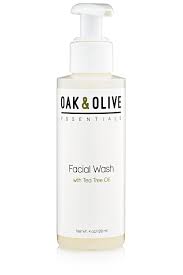 Oak And Olive Essentials Facial Wash With Tea Tree Oil All Natural 4 Oz Daily Wash Reduce Acne Remove W Facial Wash Organic Tea Tree Oil Travel Skincare