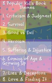 Adapt Your Idea To These Popular Themes Writing Childrens Books Popular Kids Books Book Themes