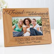 Personalized Picture Frames Friends Forever 4x6 In 2020 Friends Picture Frame Personalized Picture Frames Picture Frames