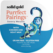 Whiskas offers a milk treat for cats and kittens to add protein and fat, but is not formulated for complete nutrition. Solid Gold Purrfect Pairings Savory Mousse Grain Free Wet Cat Food Chicken And Goat Milk 2 75 Oz Case Of 6 Petco