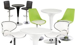 Shop our wide selection of colors and customization options online at displays2go.com! Commercial Table Sets With Chairs Modern Furniture Collections